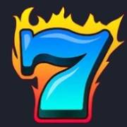 Hot Triple Sevens: Burning blue 7