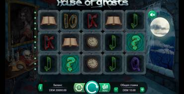 House of Ghosts: Slot machine