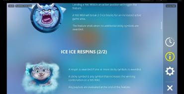 Ice Ice Yeti: Unique features