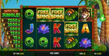 Into The Jungle: Free spins