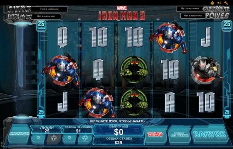 Play Iron Man 3 slot