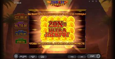 Joker Ra: Sunrise: Bonus games