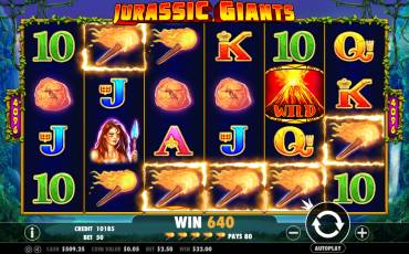 Jurassic Giants slot online