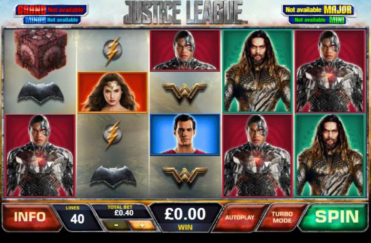 Play Justice League slot