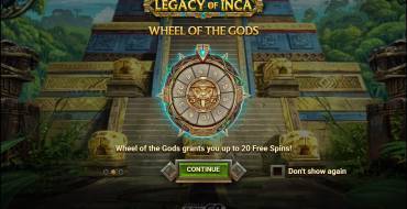 Legacy of Inca: Unique features