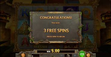 Legacy of Inca: Free spins