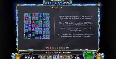 Legend of the Ice Dragon: Rules