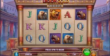 Legion Gold: Slot machine