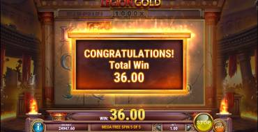 Legion Gold: Winnings