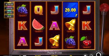 Lightning Blaze: Slot machine