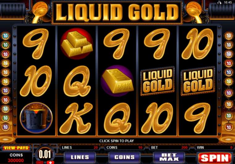 Play Liquid Gold slot