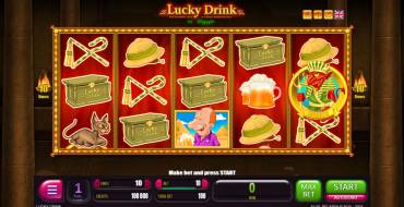 Lucky Drink In Egypt: Slot machine