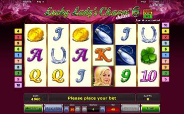 Lucky Lady’s Charm 6 Deluxe slot online