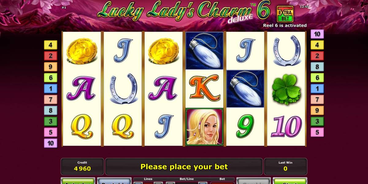 Lucky Lady’s Charm 6 Deluxe slot online