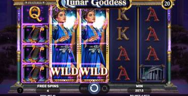 Lunar Goddess: Free spins