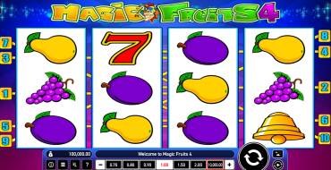 Magic Fruits 4 Deluxe: Slot machine