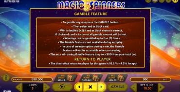 Magic Spinners: Rules