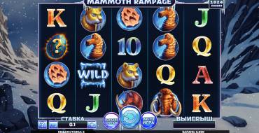 Mammoth Rampage: Slot machine