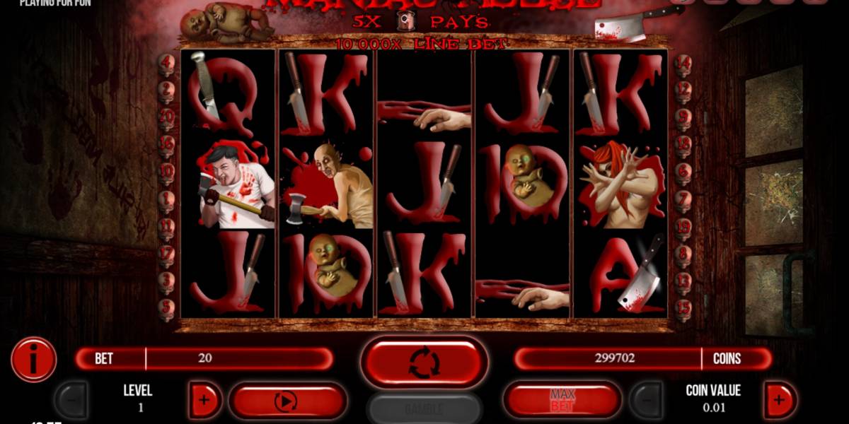 Maniac House slot online