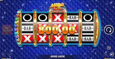 Mega Bars: Find the Lady Fortune Play: Winnings