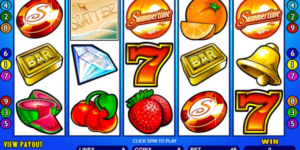 Mega Moolah Summertime – Progressive slot online