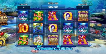 Mermaids Millions: Freespins and/or respins