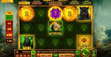 Mighty Wild Panther Grand Gold Edition: Slot machine