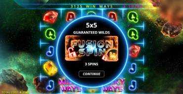 Milky Ways: Free spins and/or respins