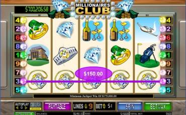 Millionaire’s Club II slot online