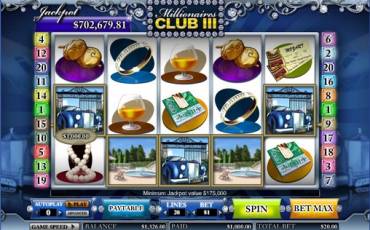 Millionaire’s Club III slot online