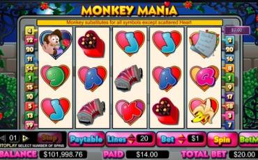 Monkey Mania slot online