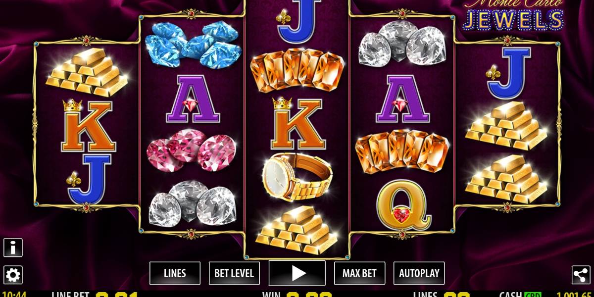 Monte Carlo Jewels slot online