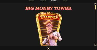 Mr. Vegas 2: Big Money Tower: Bonus games