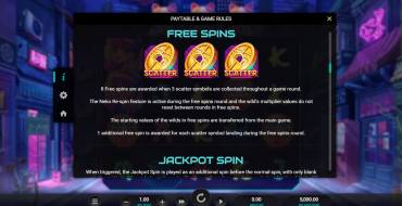 Neko Night Dream Drop: Free spins and/or respins