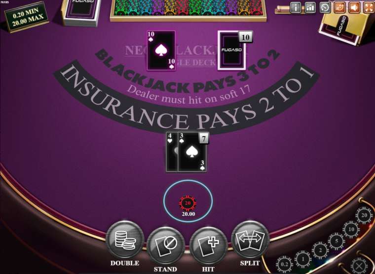 Play Neon Blackjack