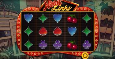 Neon Links: Slot machine