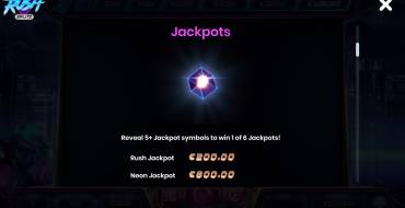 Neon Rush: Jackpots