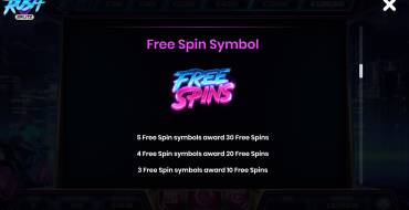 Neon Rush: Free Spins