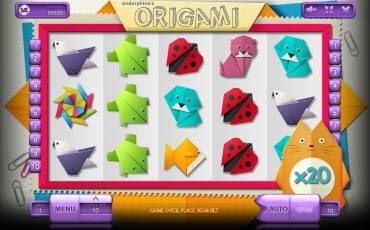 Origami slot online