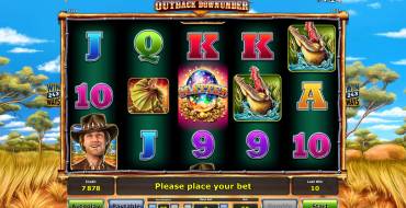 Outback Downunder: Slot