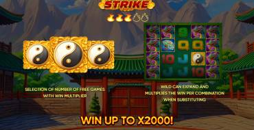 Panda Strike: Slot machine