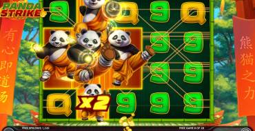 Panda Strike: Free spins and/or respins