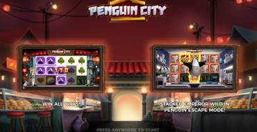 Penguin City: Interface