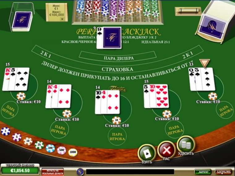 online casino perfect pairs blackjack
