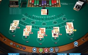 Perfect Pairs Blackjack online