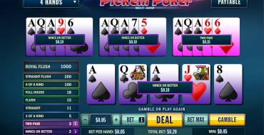 Pick’em Poker: Win