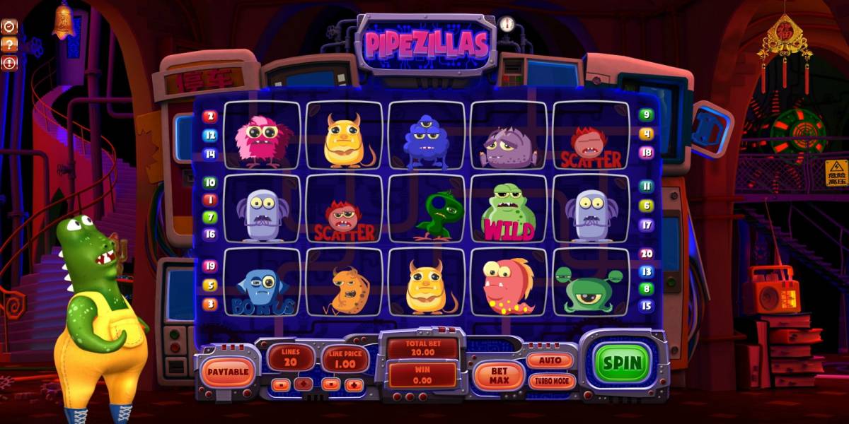 Pipezillas slot online