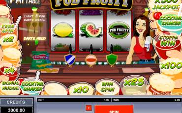 Pub Fruity slot online