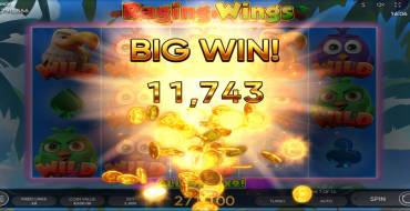 Raging Wings: Winnings