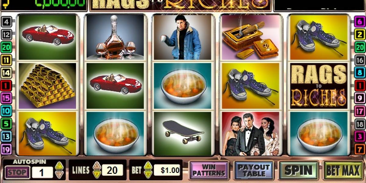 Rags to Riches slot online